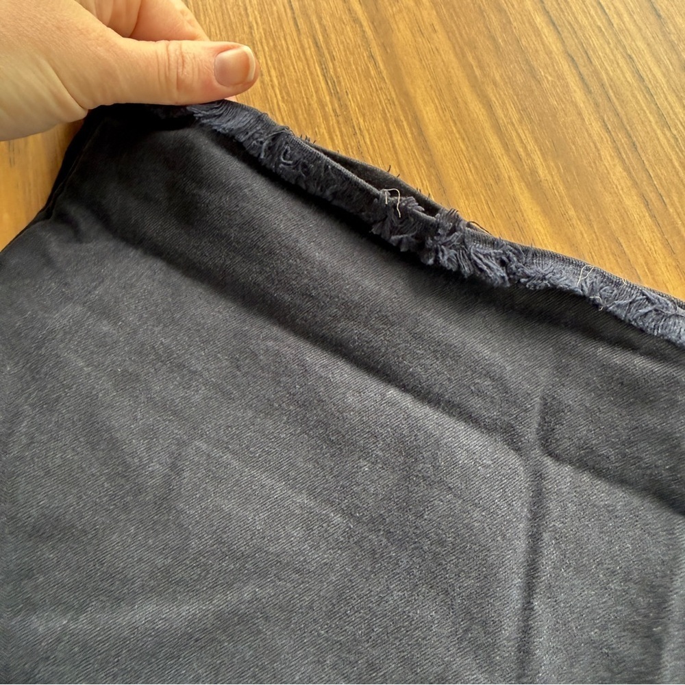 NYDJ Black Cropped Cutoff Button Fly Jeans – 20W - Picture 7 of 7